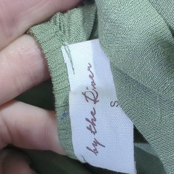 Green Tie Back Mini Dress - Picture 11 of 11